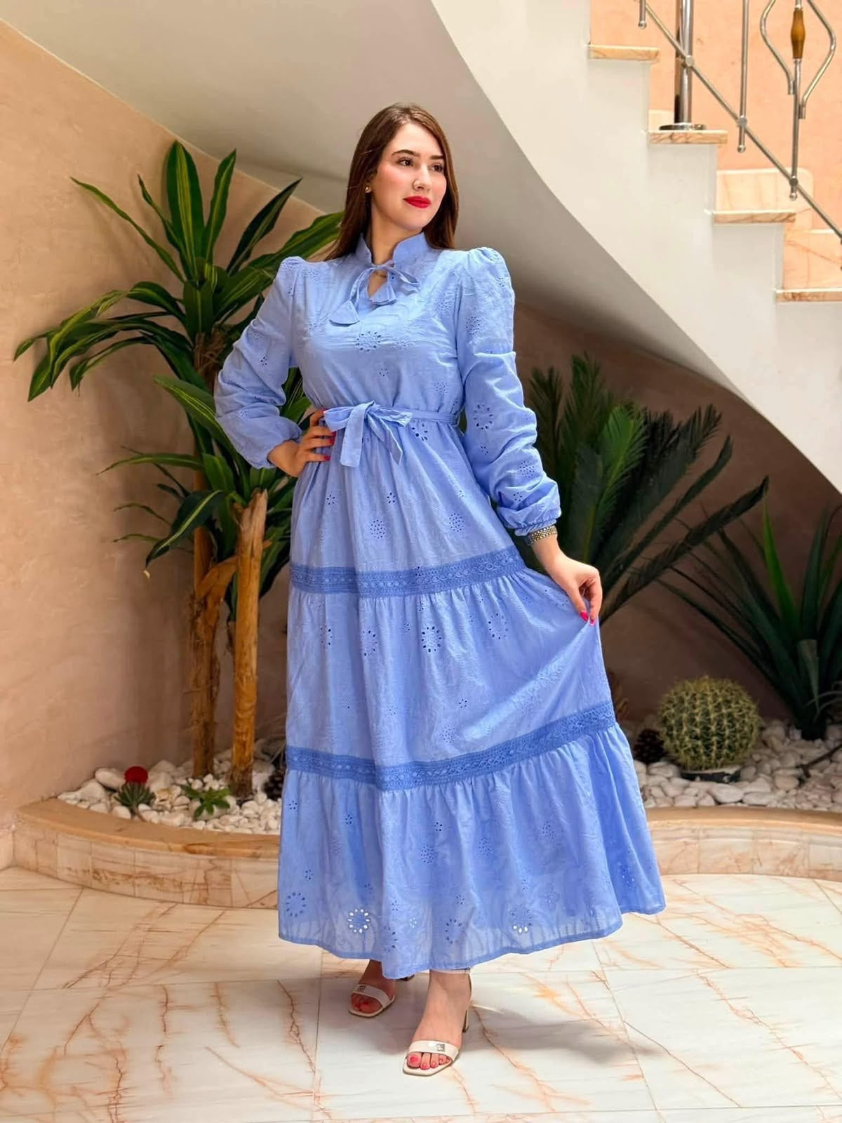 Robe broderie englaise