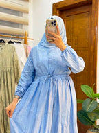 Robe brodé