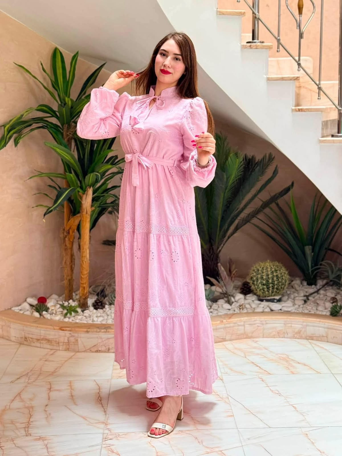 Robe broderie englaise