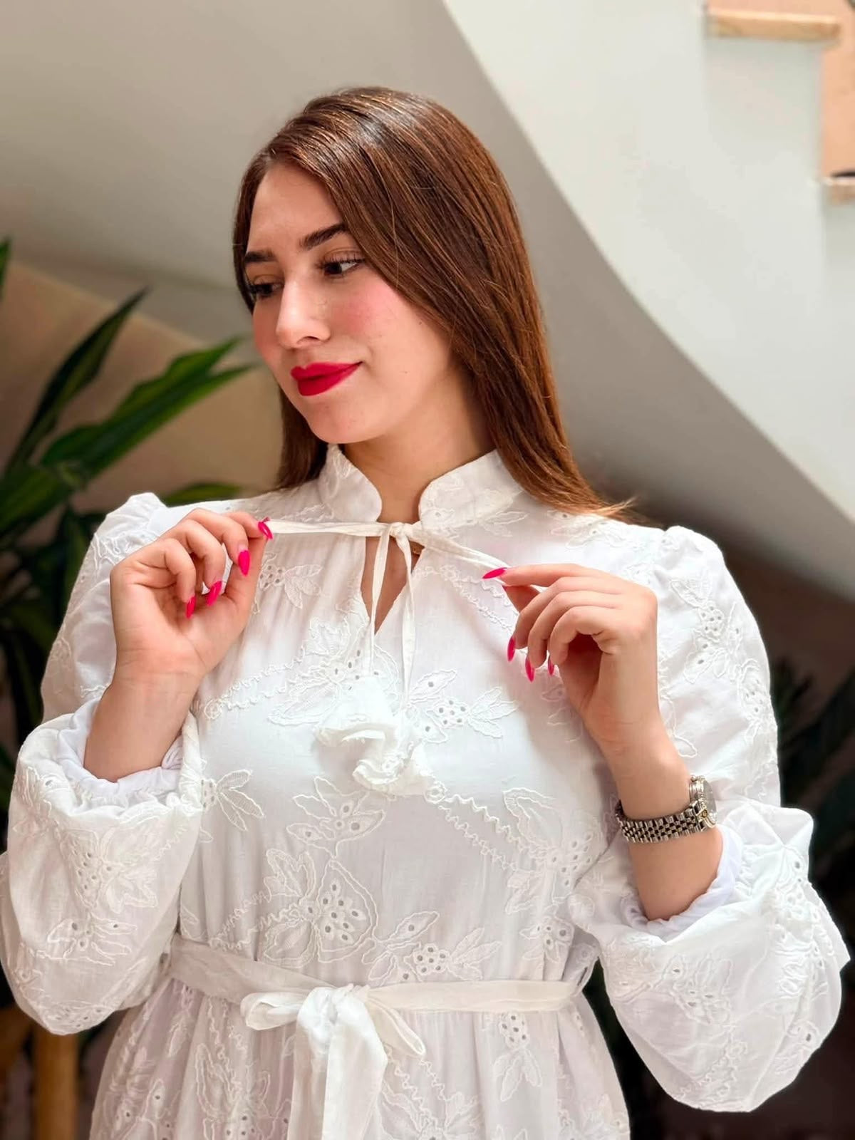 Robe broderie englaise