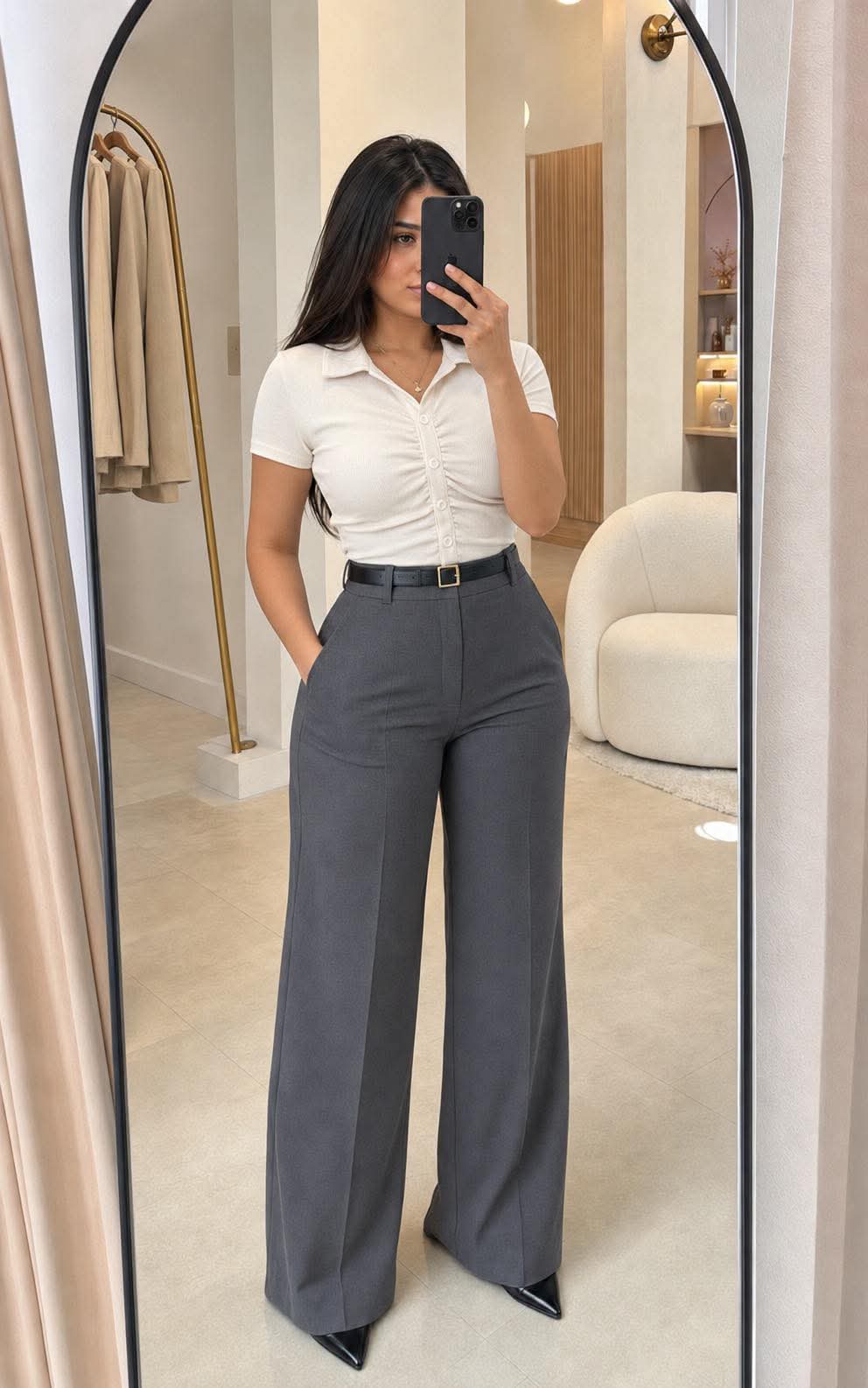 Pantalon avec ceinture♥️❤️