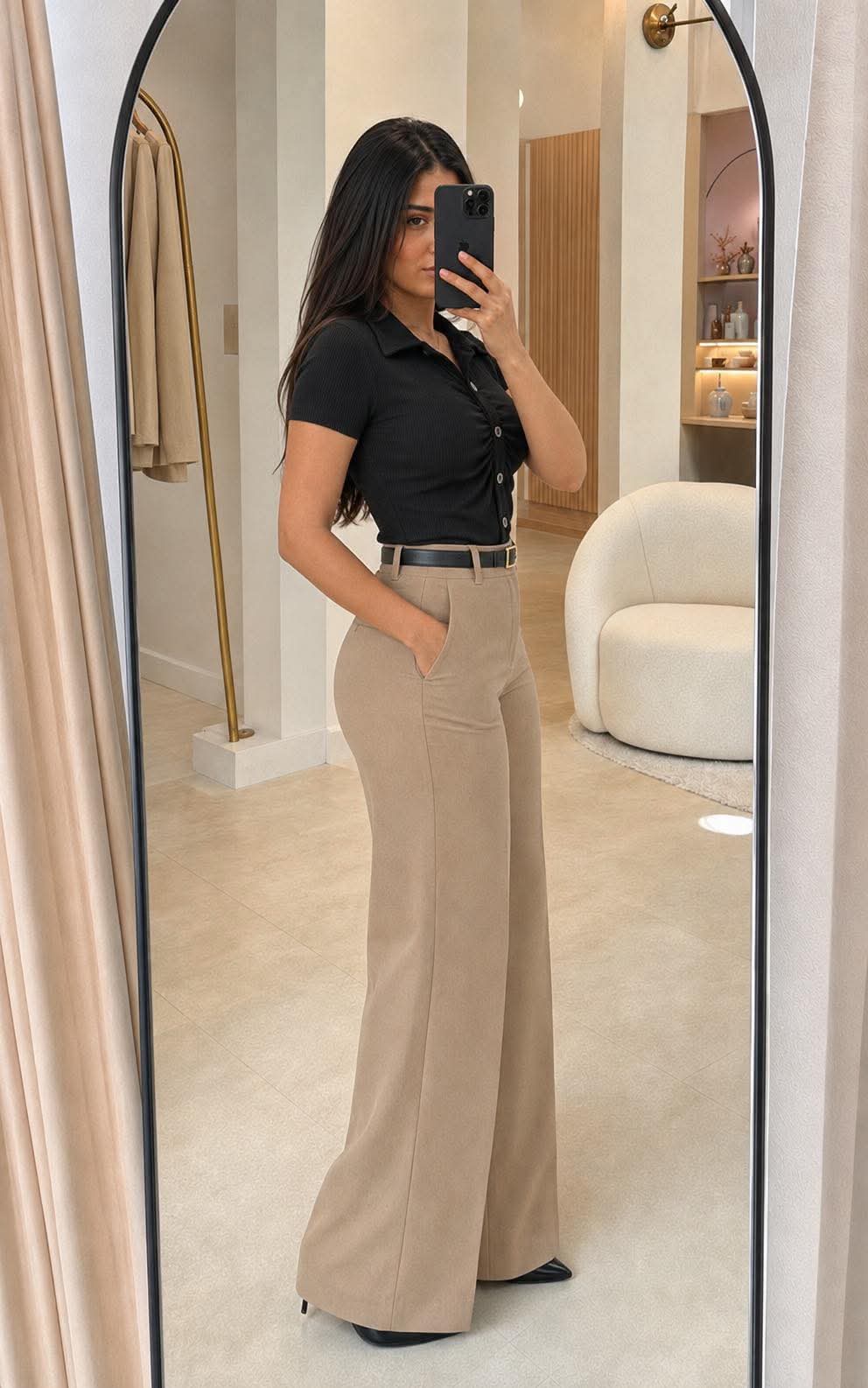 Pantalon avec ceinture♥️❤️