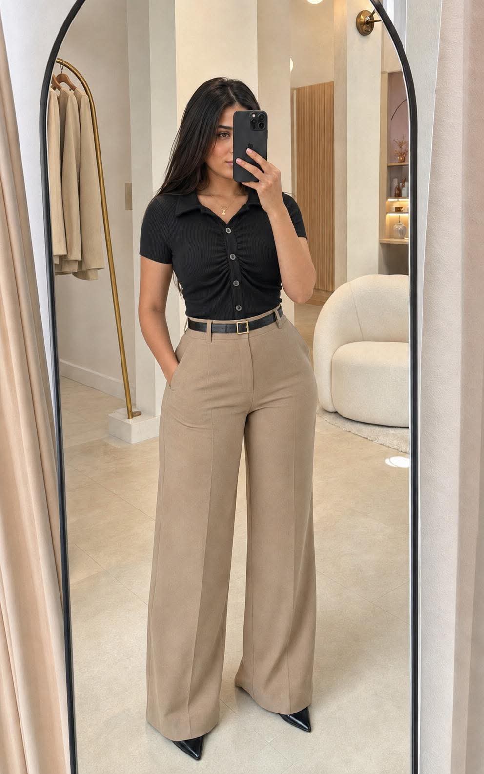 Pantalon avec ceinture♥️❤️