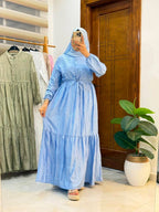 Robe brodé