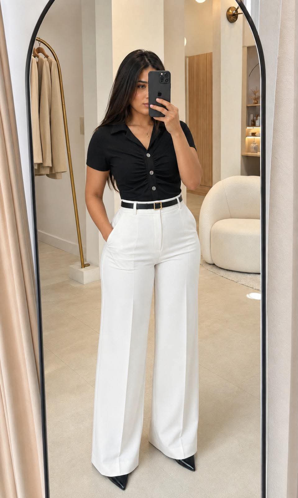 Pantalon avec ceinture♥️❤️