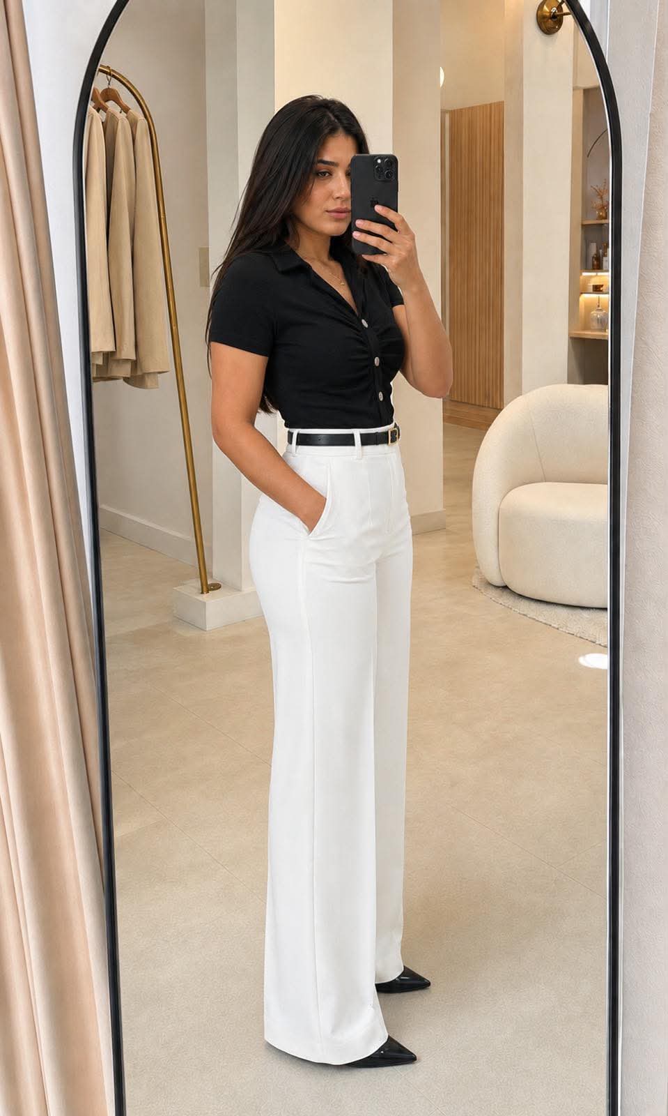 Pantalon avec ceinture♥️❤️