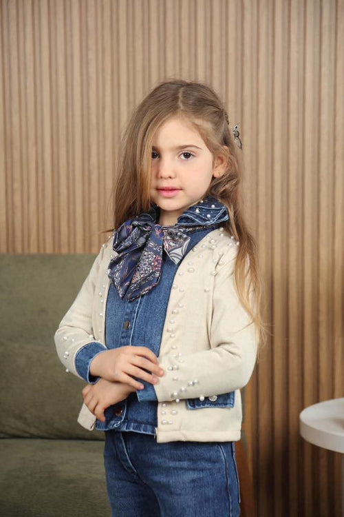 Ensemble Fille 4 Pièces en Jean