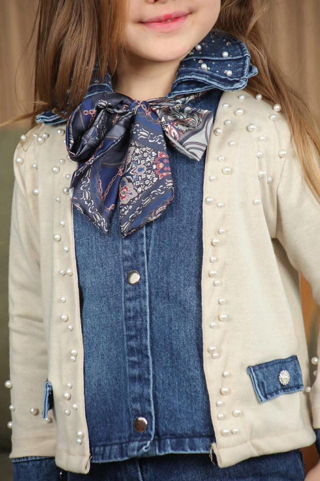 Ensemble Fille 4 Pièces en Jean