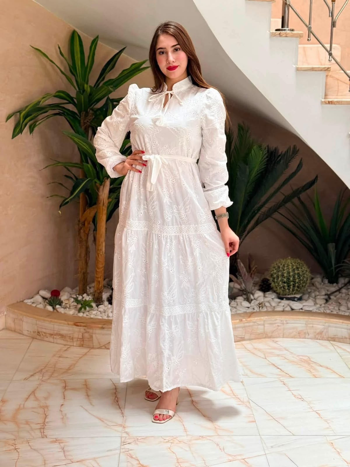 Robe broderie englaise